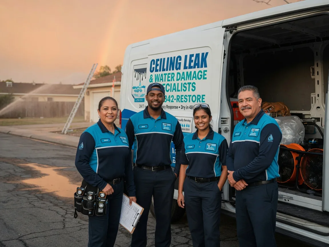 Ceiling Leak Cleanup company in Crozier, VA